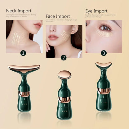 3-in-1 Face & Neck Beauty Massager