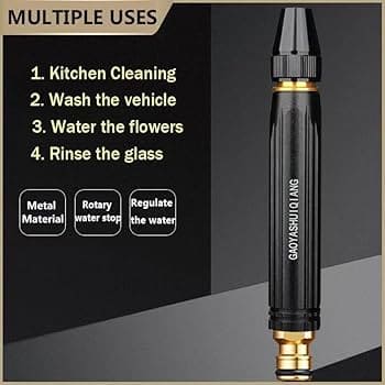 Metal High-Pressure Car Wash Spray Nozzle
