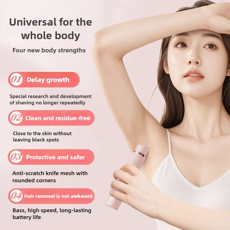 2-in-1 Dual-Head Women’s Epilator Shaver