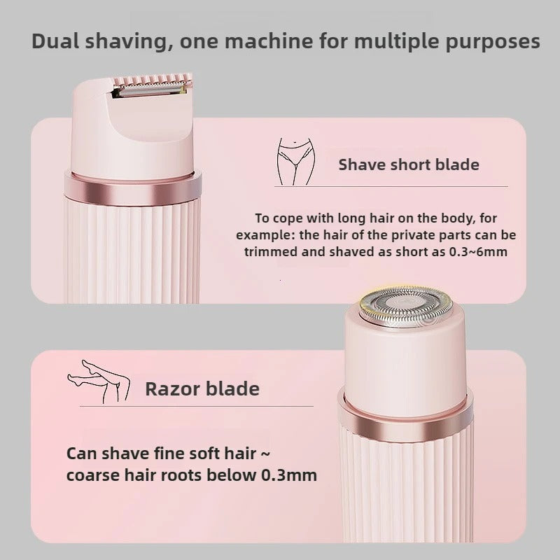 2-in-1 Dual-Head Women’s Epilator Shaver