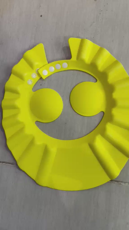 Soft Silicone Water Proof Baby Shower Cap